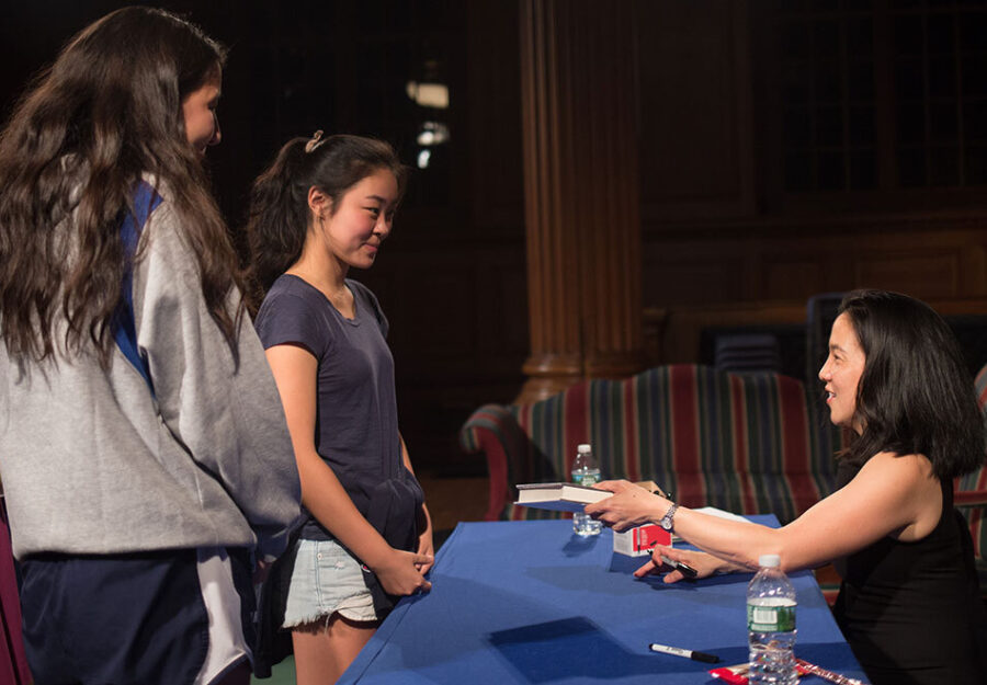 Angela Duckworth Signing Books