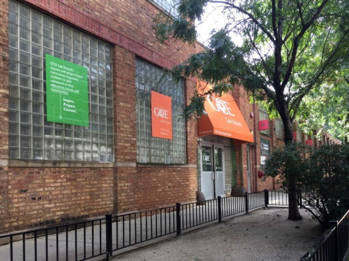 Exterior of Global Citizenship Experience Lab School’s Lincoln Park campus.